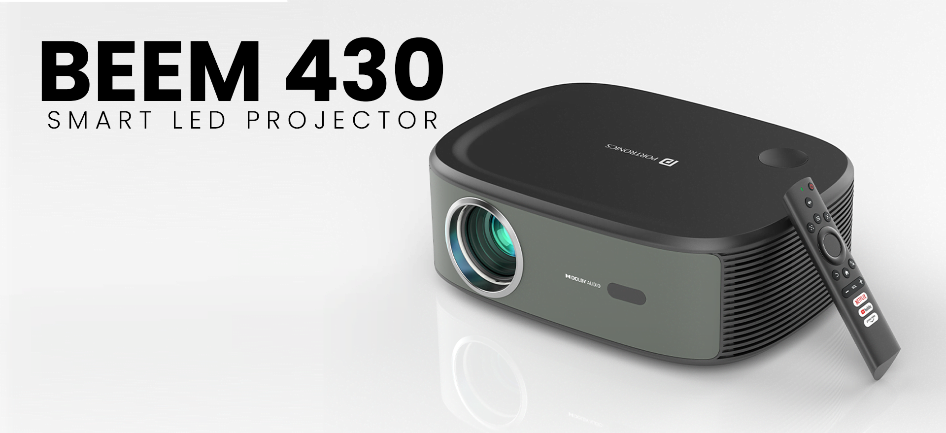 Portronics Unveils Beem 430 Smart LED Projector for Enhanced Visual Experiences
